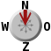 Wind from N